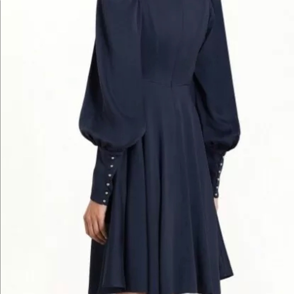 Zimmermann Silk Cowl Neck Midi Dress - Picture 3 of 13